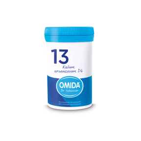 Omida Schüsslersalz Nr. 13 Kalium arsenicum D6